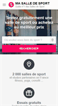 Mobile Screenshot of masalledesport.com